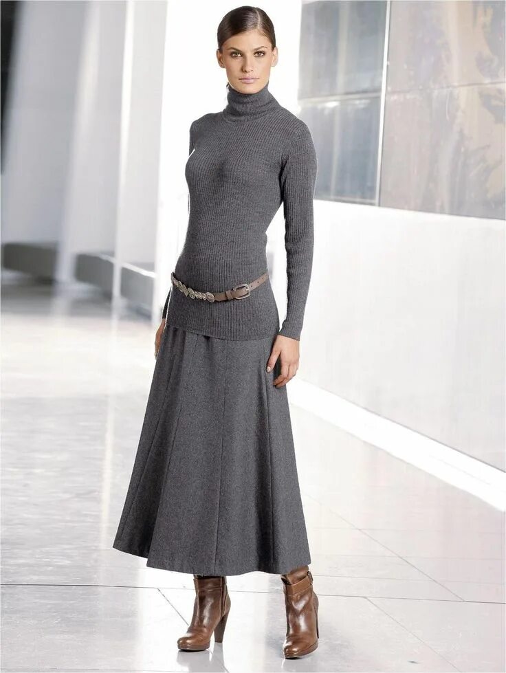 Платье юбка годе фото Теплые юбки Long skirt outfits, Black clothes women, Fashion