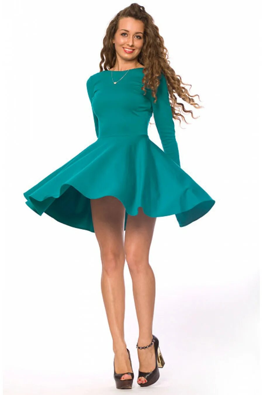 Платье юбка солнце фото Платье Donna-Saggia DSP-64-19t luciana-shop.ru