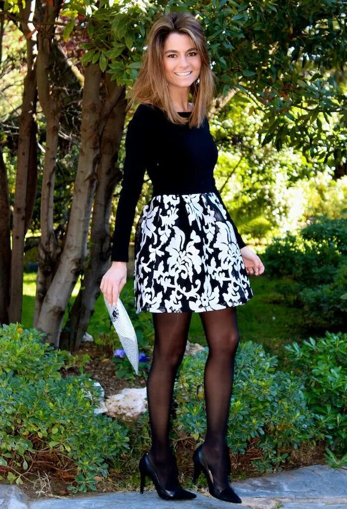 Платье юбки колготки фото My Look for the Luxury Bloggers day / Mi look para Luxury Bloggers day Pantyhose