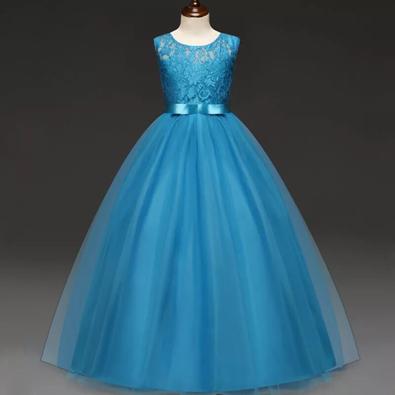 Платья 10 лет фото Наряд маленькой принцессы, кружевное свадебное платье, вечернее платье, юбка, ко