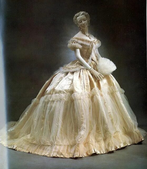 Платья 19 века фото женские бальные Ball Gown Empress Elisabeth of Austria (Sissi) Vintage outfits, Historical dress