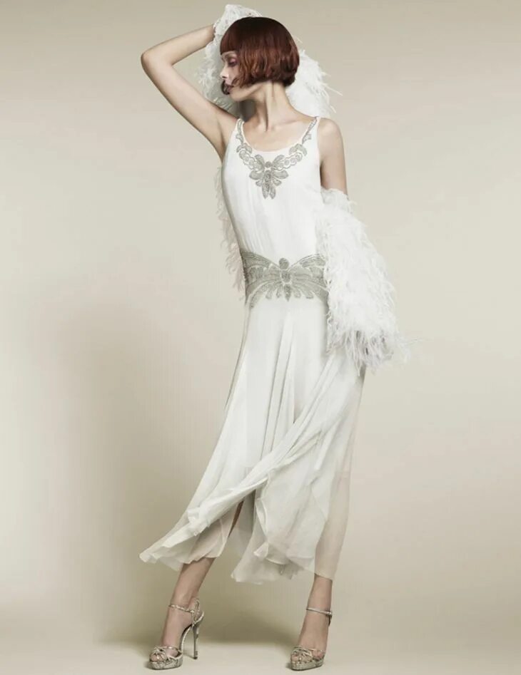 Платья 20 годов фото 1920s glamour 1920s art deco glamour Elle Russia April 2012 Vintage dresses, Bal