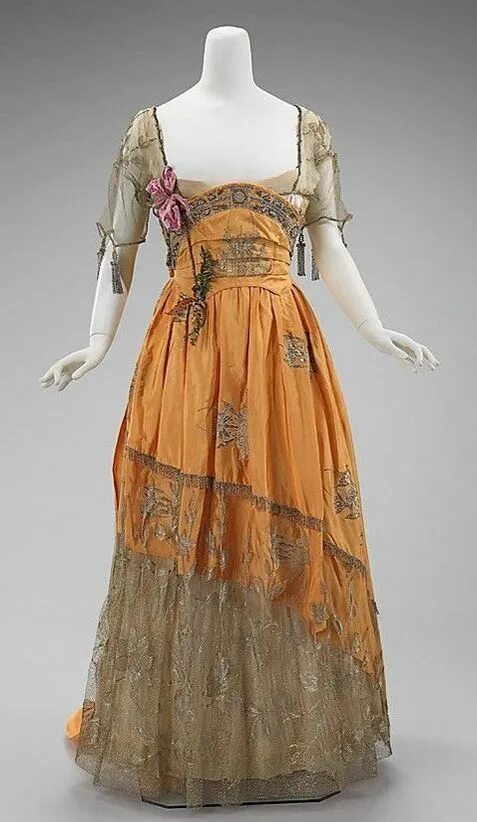 Платья 20 века фото Стиль Арт-нуво эпохи модерна (19-20 вв). История. Подлинники: Идеи и вдохновение