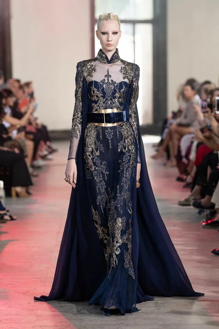 Платья 2019 модные тенденции фото Elie Saab Fall 2019 Couture Fashion Show Collection: See the complete Elie Saab 