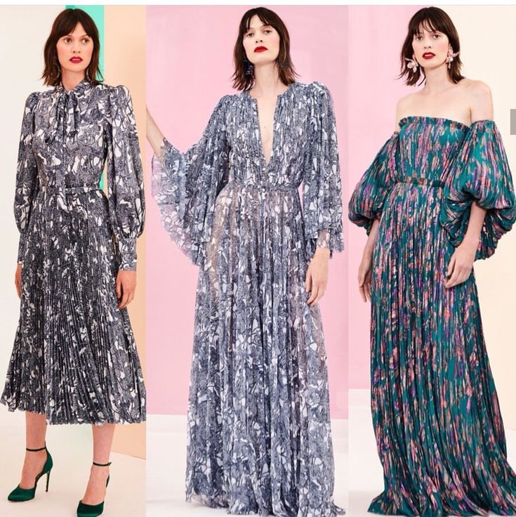 Платья 2020 фото J. Mendel Resort 2020 Платья, Платья для полных