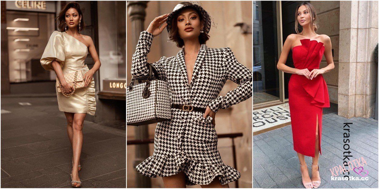 Платья 2020 фото Коктейльные платья 2020-2021 - роскошный вариант для эффектного выхода в свет Ко