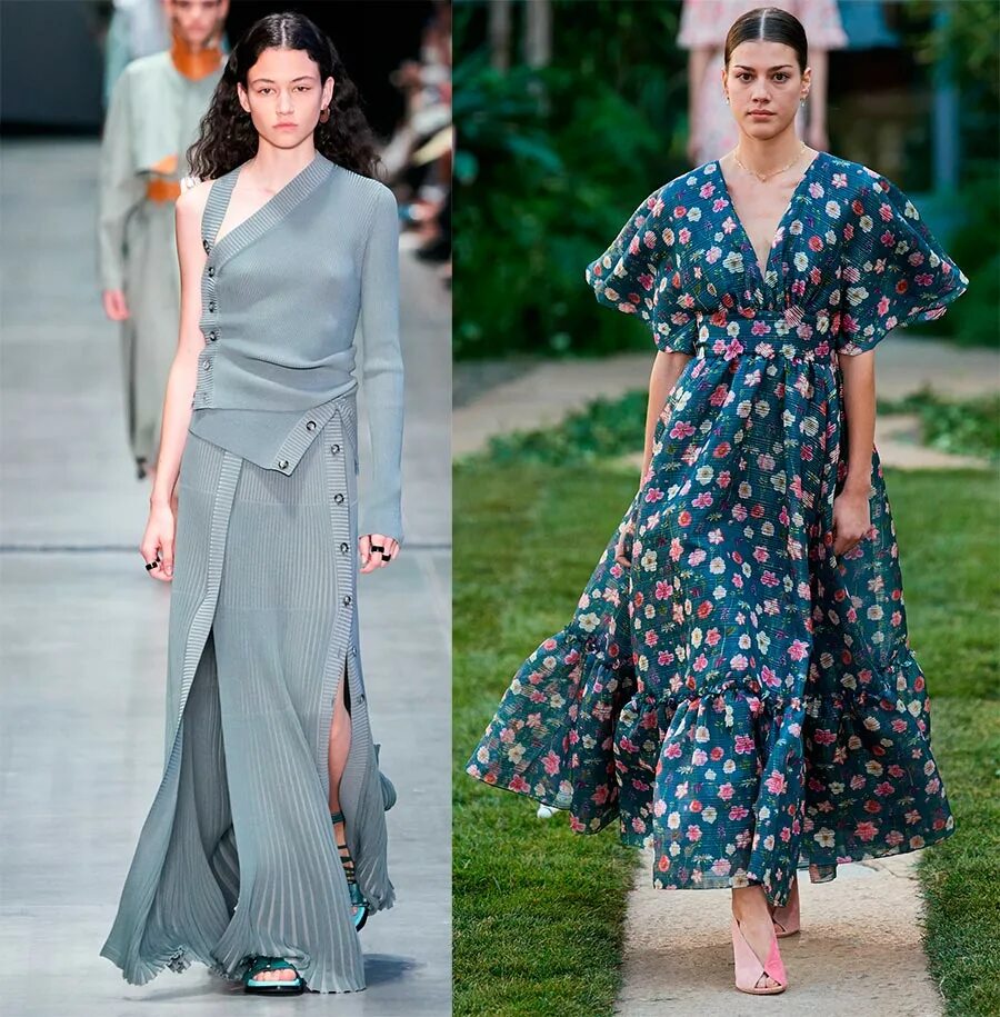 Платья 2020 фото Модные длинные платья 2020 на любой случай и образ