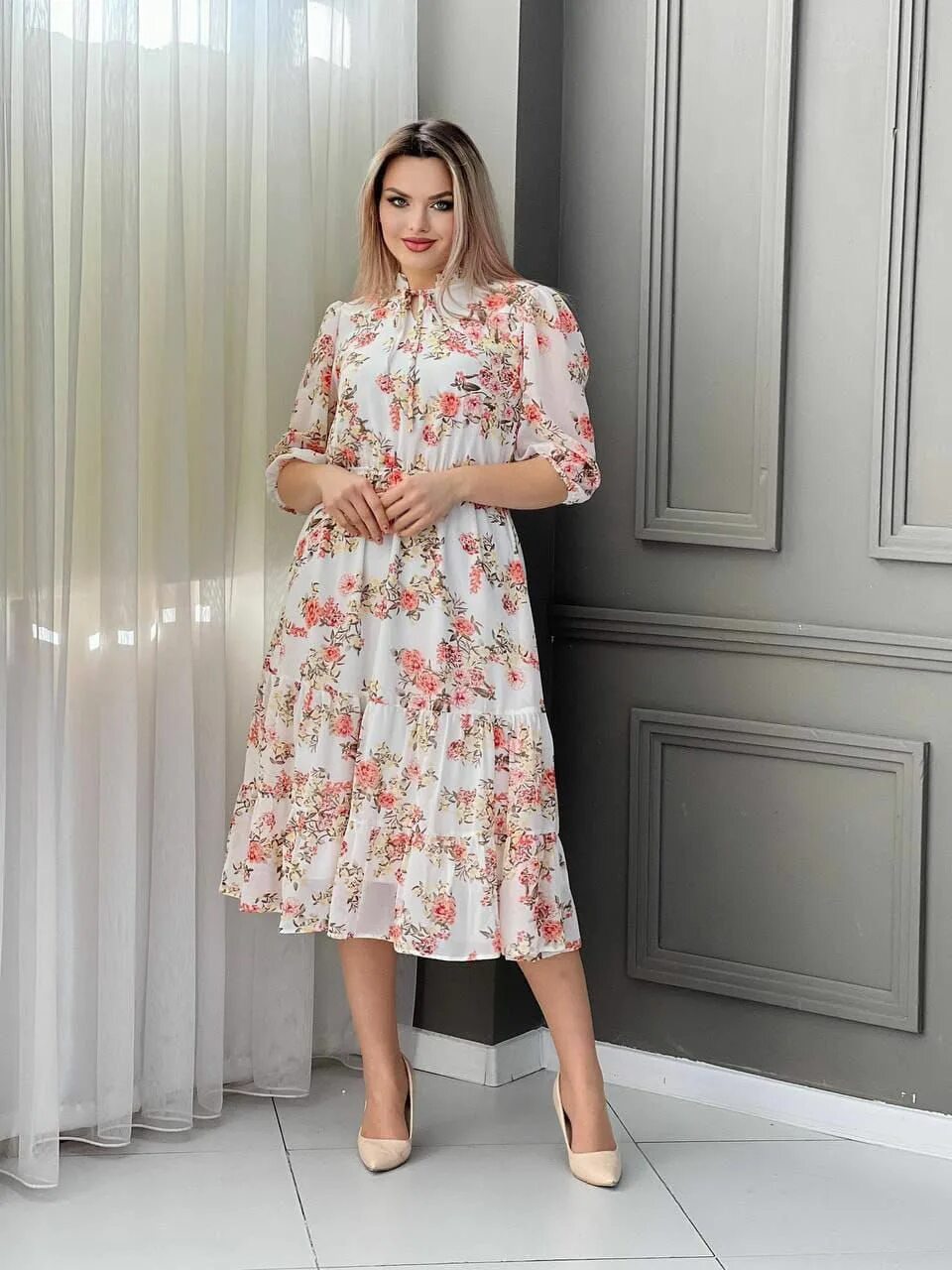 Платья 2024 фото Платье, Женский, размер 48 - купить в интернет-магазине OZON (1465132520)