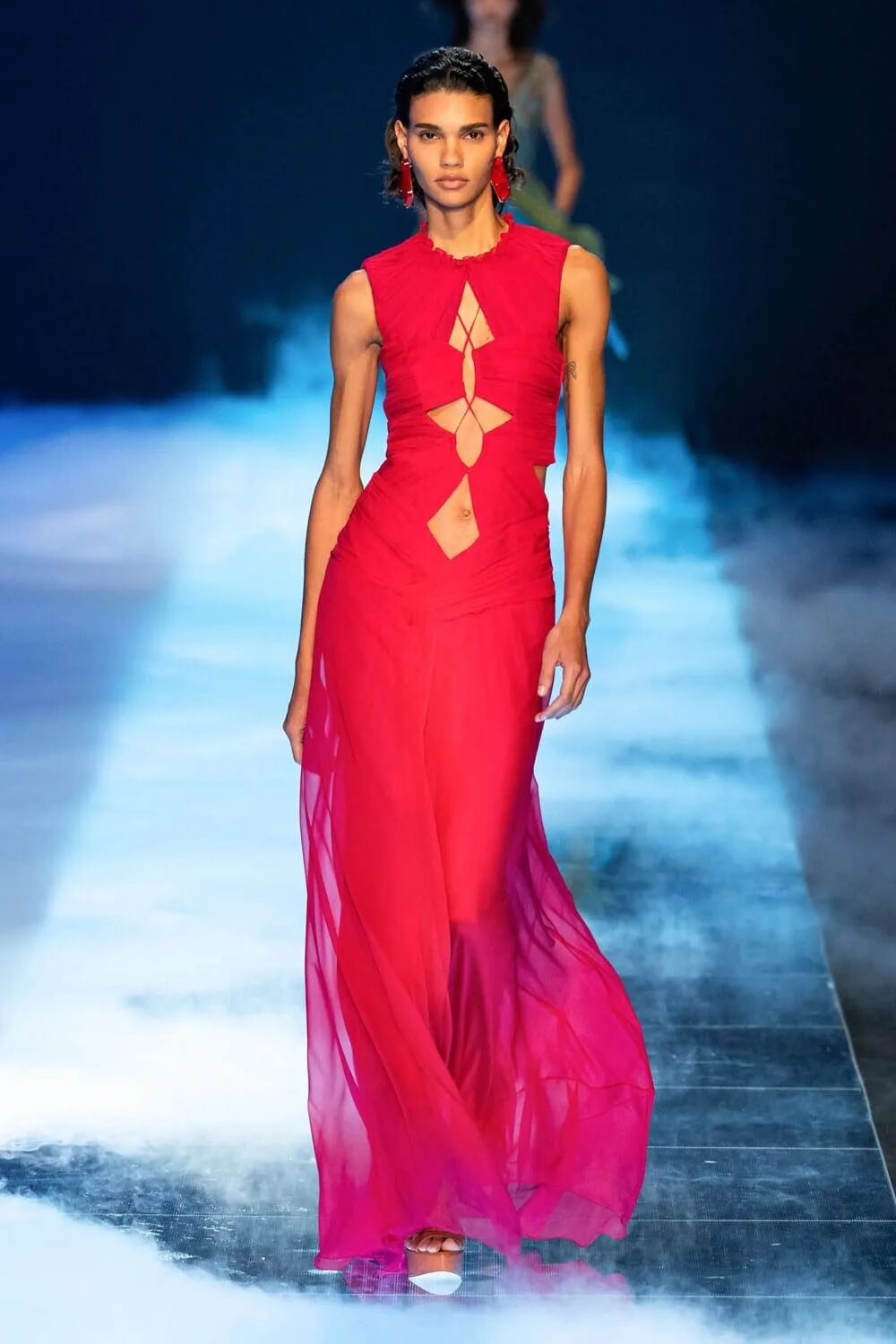 Платья 2024 модные тенденции фото Alberta Ferretti Spring Summer 2023 - RUNWAY MAGAZINE ® Official