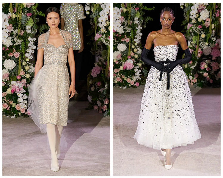 Платья 2024 модные тенденции купить Коллекция Richard Quinn: тренды с недели моды в Лондоне весна-лето 2024 - Я Поку