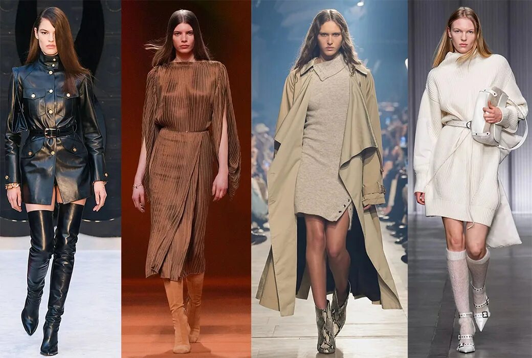 Платья 2024 модные тенденции осень зима фото Как знаменитости носят платья Mugler - фото