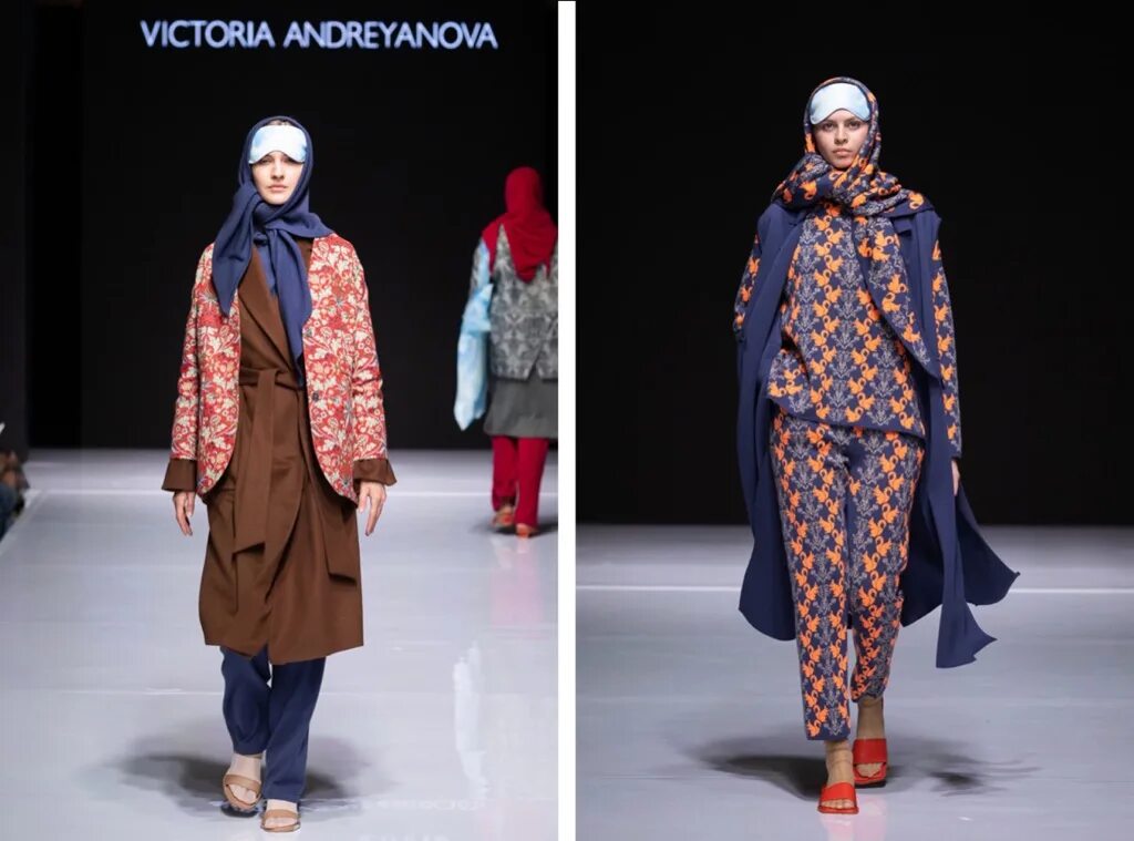 Платья 2024 модные тенденции осень зима фото Victoria Andreyanova Fall-Winter 2022-2023 look book - Evelina KhromtchenkoEveli