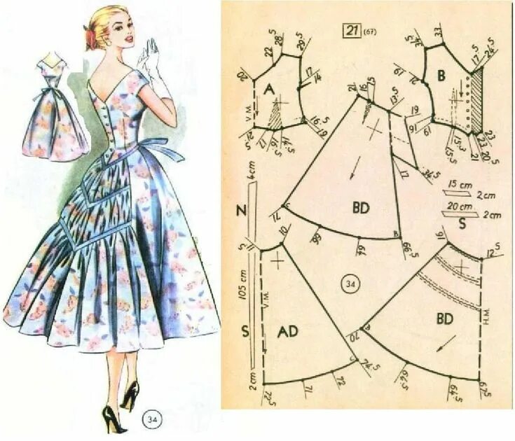 Платья 50 х выкройки Pin by Jerry Schaefer on Vintage Wedding Dress Patterns in 2020 Sewing clothes w