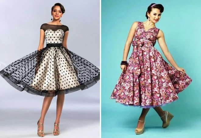 Платья 60 фото Платье в стиле 60 х с пышной Каталог одежды Dress-m.ru