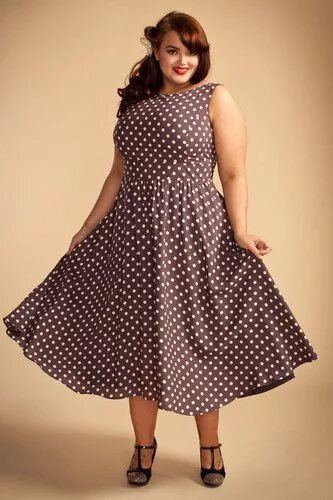 Платья 60 размера фото LADY VINTAGE PLUS SIZE 50s VTG DRESS in 12 DIFFERENT PRINTS RETRO SIZE 16-28 Plu