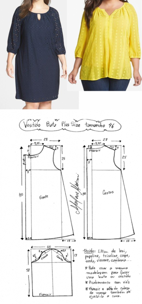 Платья 60 размера выкройки для полных Мастера и умники: Шьём платье и тунику по одной выкройке. (Размеры от 46 до 62) 