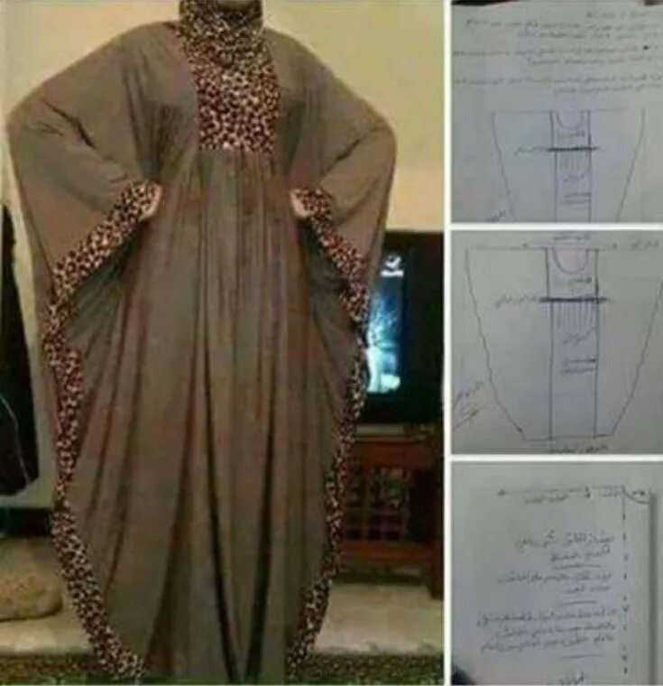 Платья абая выкройки Pin en Abaya pattern Moldes de vestidos, Ropa, Vestidos y faldas