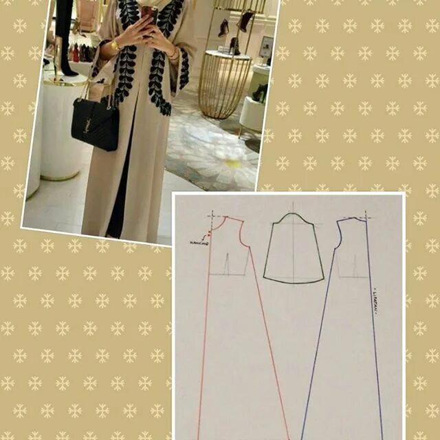 Платья абая выкройки #pecahpola #polabaju #polabajumuslim #pattern #pomobaki Sewing patterns free wom