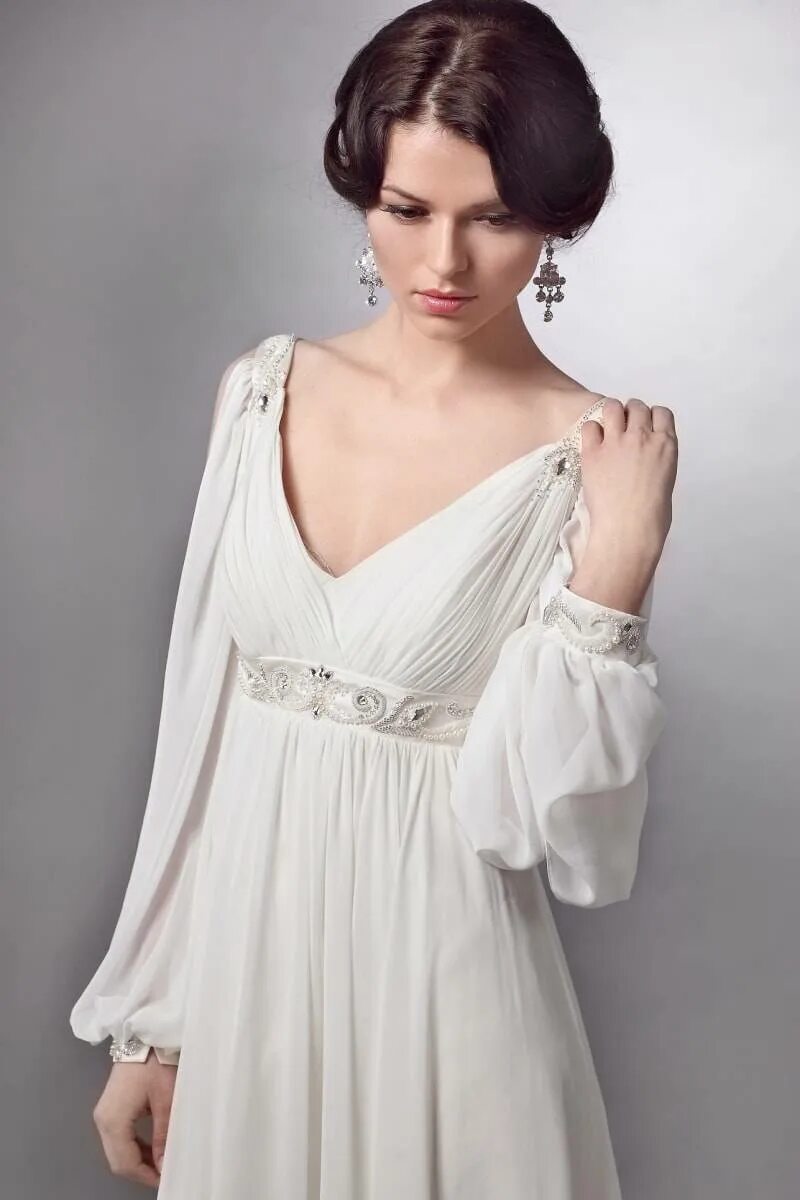 Платья ампир фото Модная одежда Платье в стиле ампир! Иллюстрированные курсы по кройке и шитью Фот