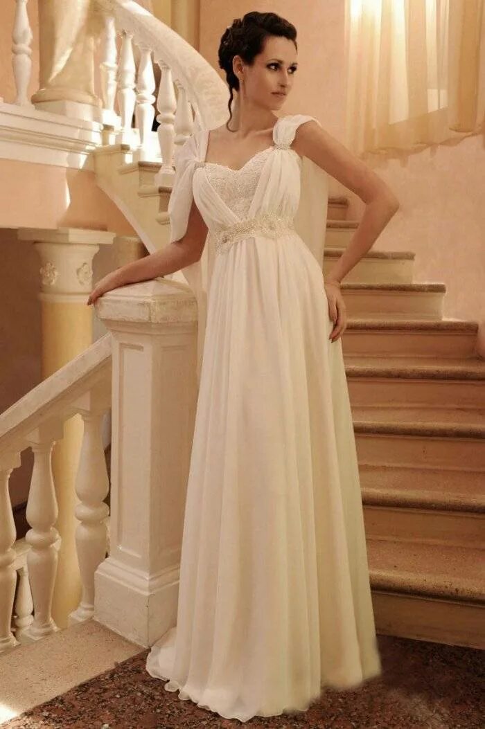 Платья ампир фото Свадебное платье в стиле Ампир - популярные модели и фасоны и аксессуары к ним, 