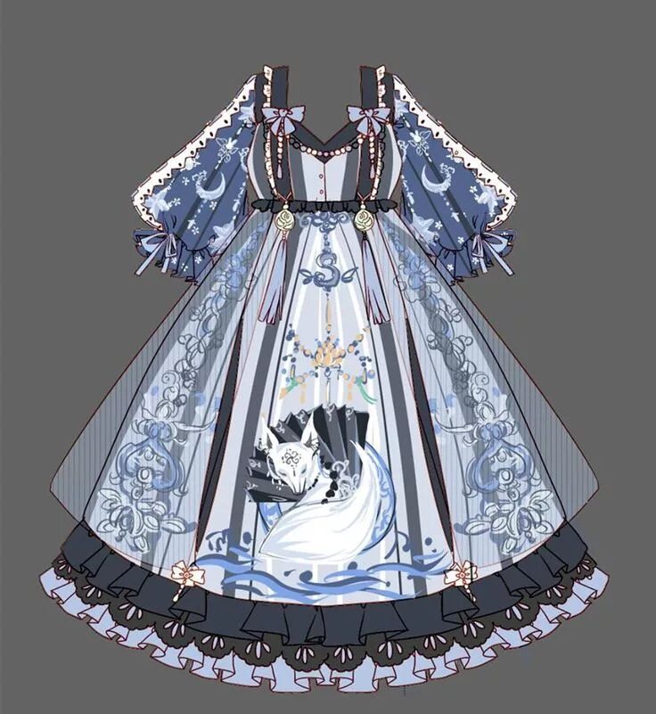 Платья аниме фото Pin en Outfits Ropa y accesorios, Ropa japonesa, Diseño de ropa