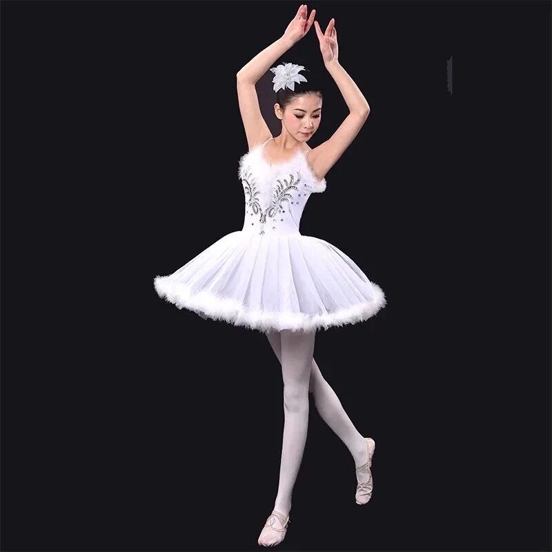 Платья балерин фото Женское балетное платье для взрослых, балетная пачка, Одежда для танцев, Лебедин