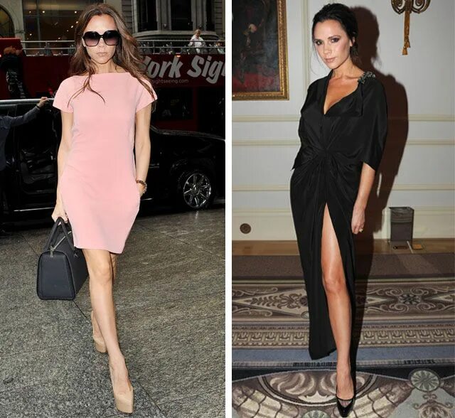 Платья без каблуков фото Pin on Victoria Beckham