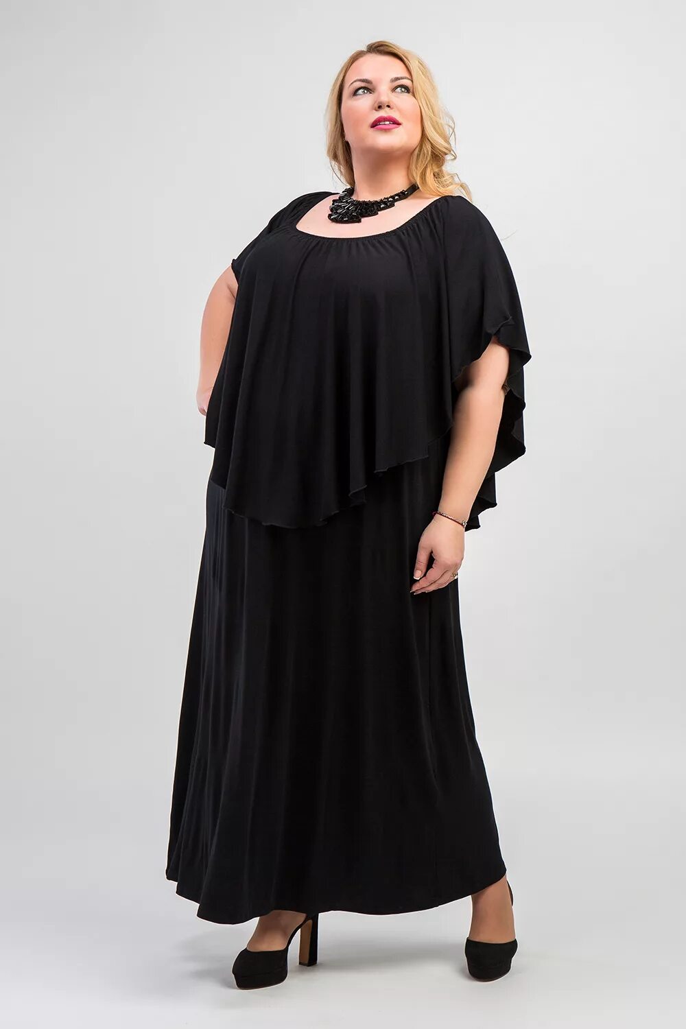 Платья больших размеров для женщин фото Платье больших размеров для полных (59 фото)