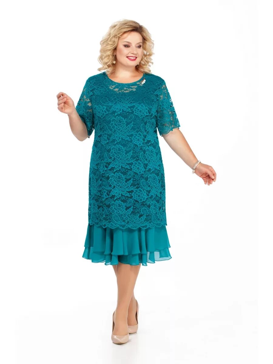 Платья больших размеров для женщин фото Платье Pretty арт: 696946 купить от белорусских производителей за 8832 руб. - с 
