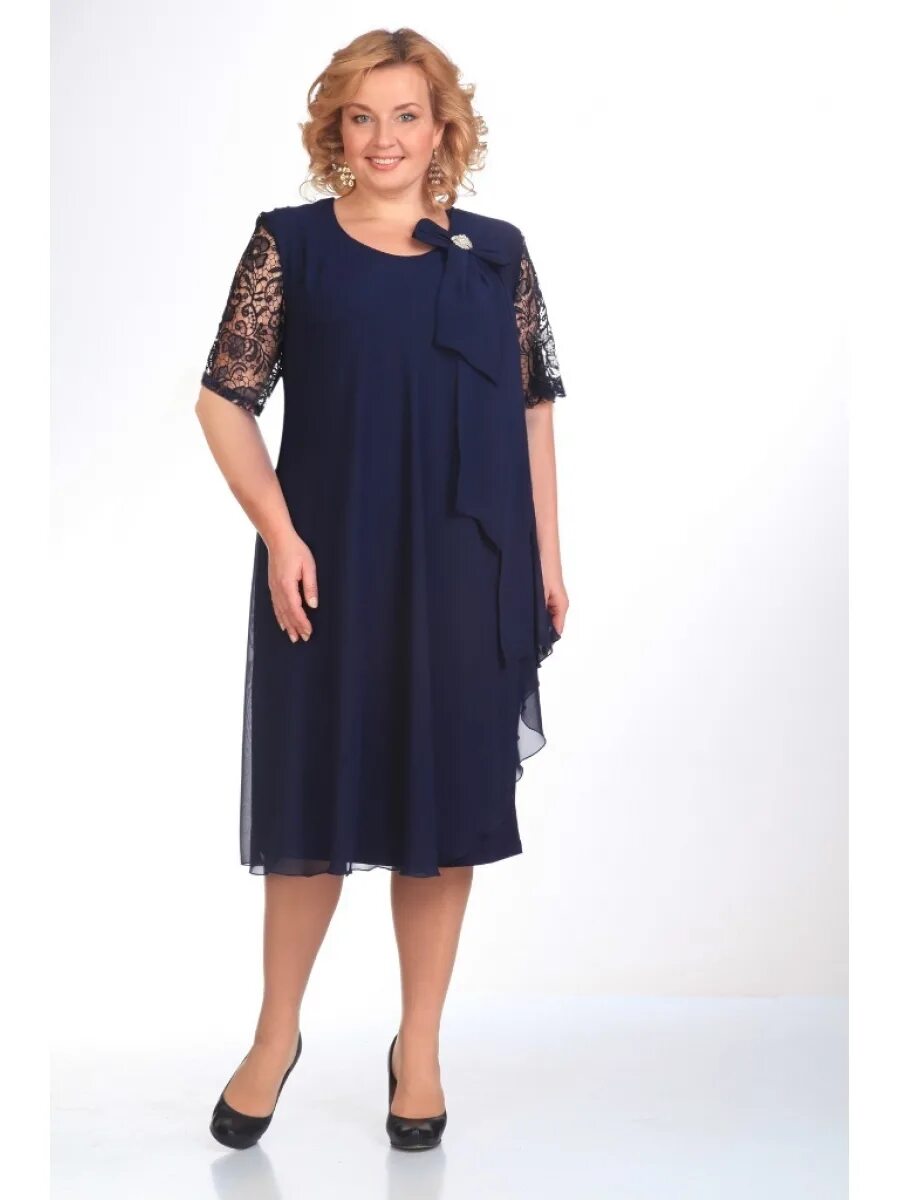 Платья больших размеров для женщин фото Нарядное платье Pretty арт: 12705 купить от белорусских производителей за 7066 р