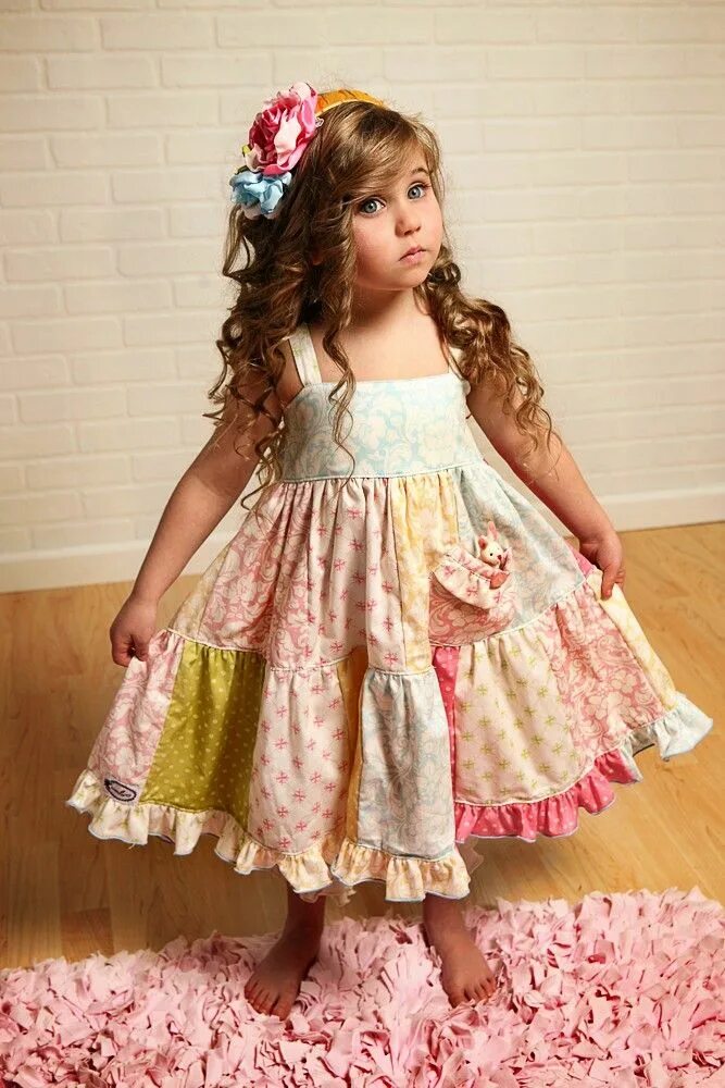 Платья девочке 5 лет фото Adorable dress! Loves Me Not Spring 2013 - Bunny Twirl Dress by Jilly bo Billy P