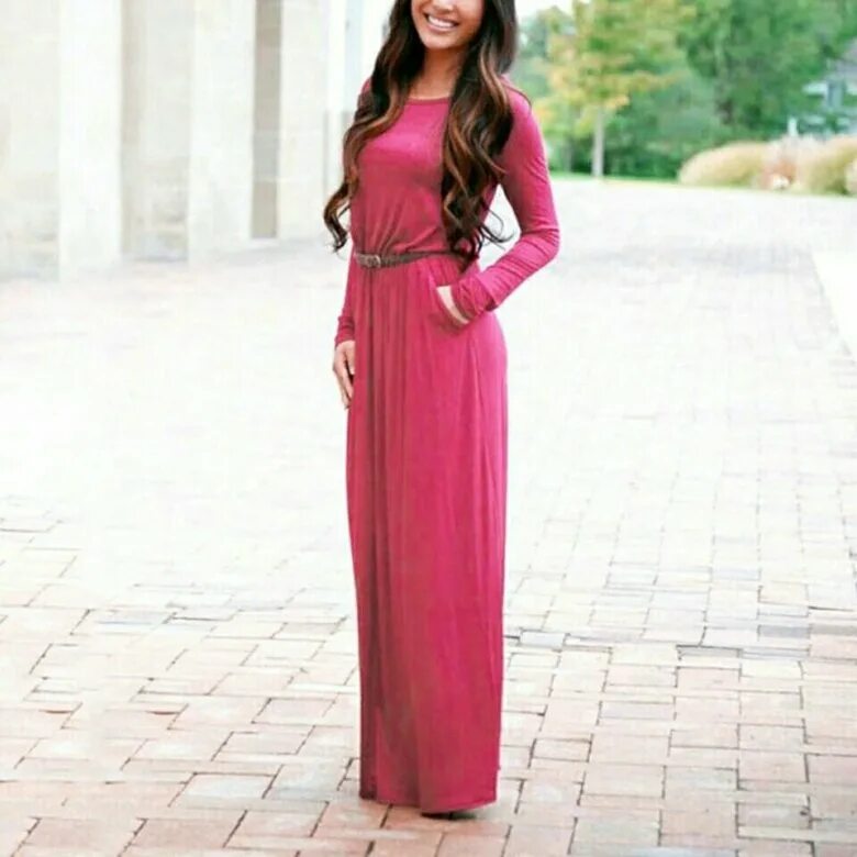 Платья длинные модели фото Платье длинное - купить в Кемерове, цена 700 руб., продано 22 декабря 2017 - Пла