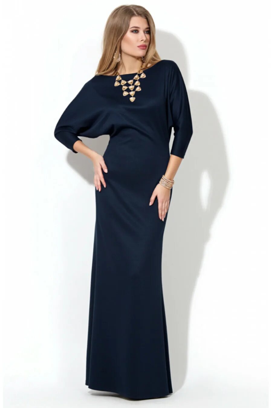 Платья длинный рукав фото Платье Donna-Saggia DSP-55-41t luciana-shop.ru