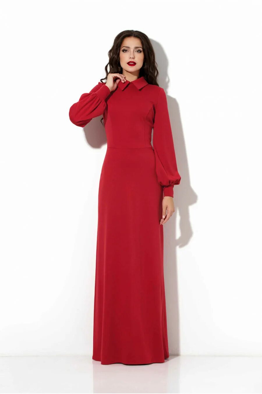 Платья длинный рукав фото Платье Donna-Saggia DSP-190-29t luciana-shop.ru