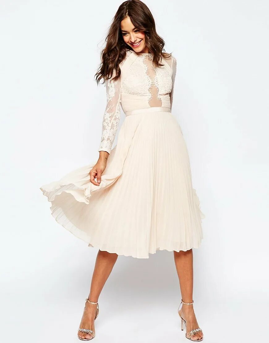 Платья длиной миди фото Стильное платье миди - найдено 90 фото