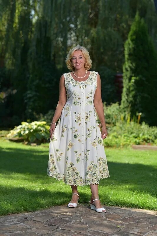 Платья для 40 летних фото Платье-сарафан "Афродита": лучшая цена и магазины, где купить