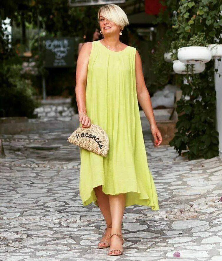 Платья для 40 летних фото В платье женщина 50+ ощущает себя по-другому. 14 моделей на лето Glamiss Дзен в 