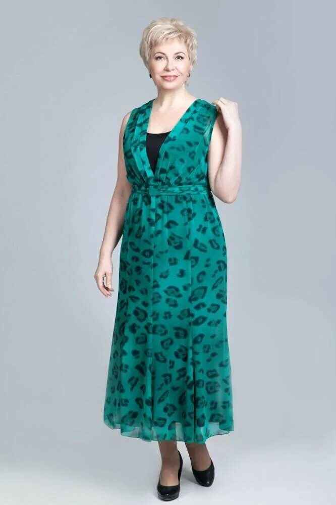 Платья для 60 летних фото Беспроигрышные фасоны платьев для женщин за 50 лет на лето Лана Спесивцева LADY 