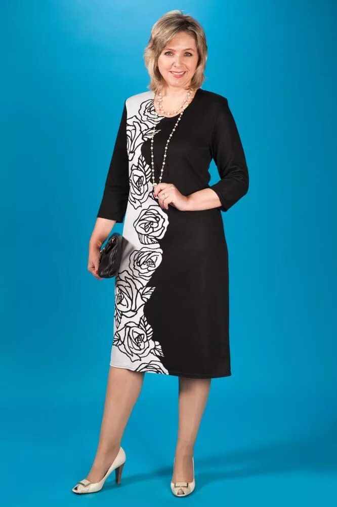 Платья для 60 летних фото Платья для женщин 60 лет: изысканность и шарм вне времени! Изысканные наряды, Пл