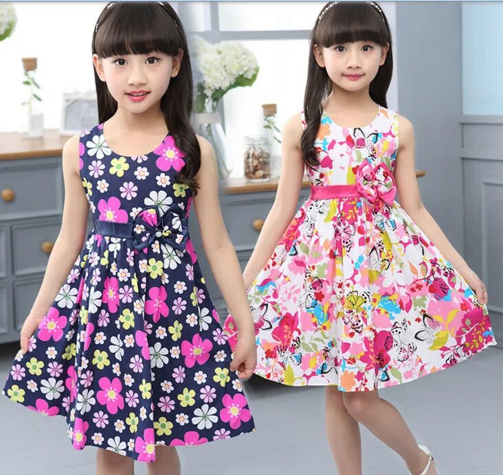 Платья для 7 лет фото Платье летнее РО 184 купить, отзывы, фото, доставка - SPirk.ru