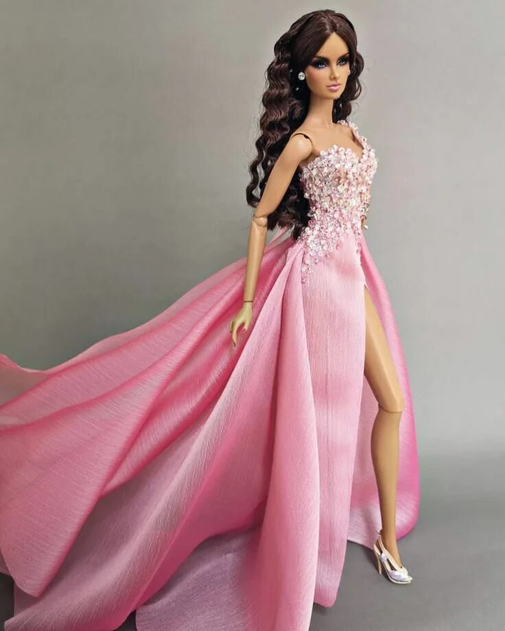 Платья для барби фото Miss Beauty Doll 201 Barbie, Poupées barbie, Robe