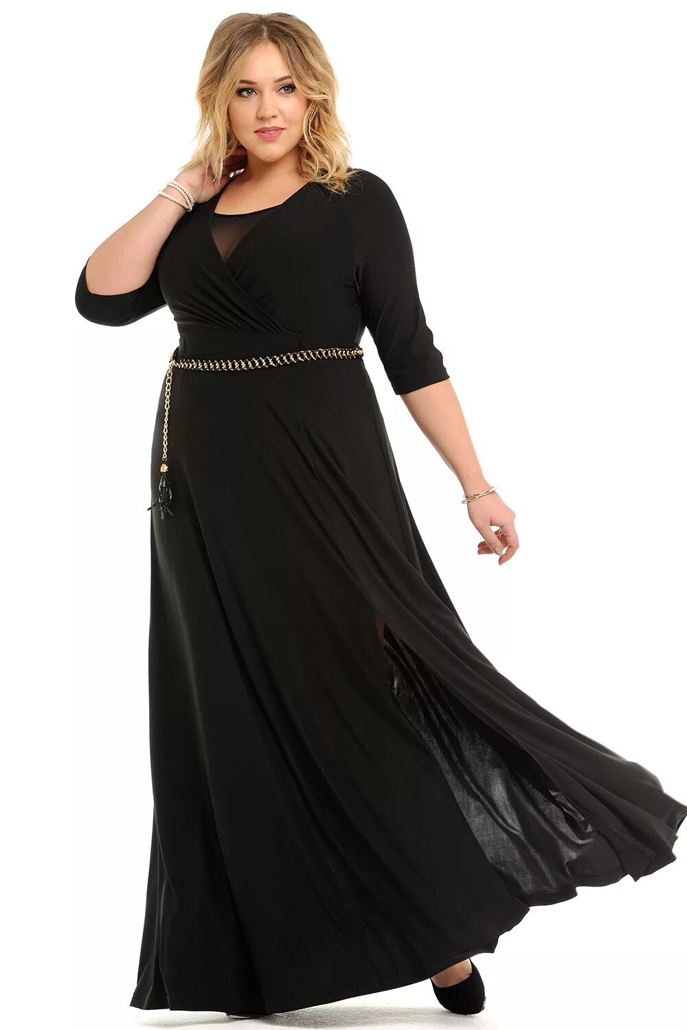 Платья для больших женщин фото Купить Платье R513No SVESTA от производителя в Интернет-магазине женской одежды 