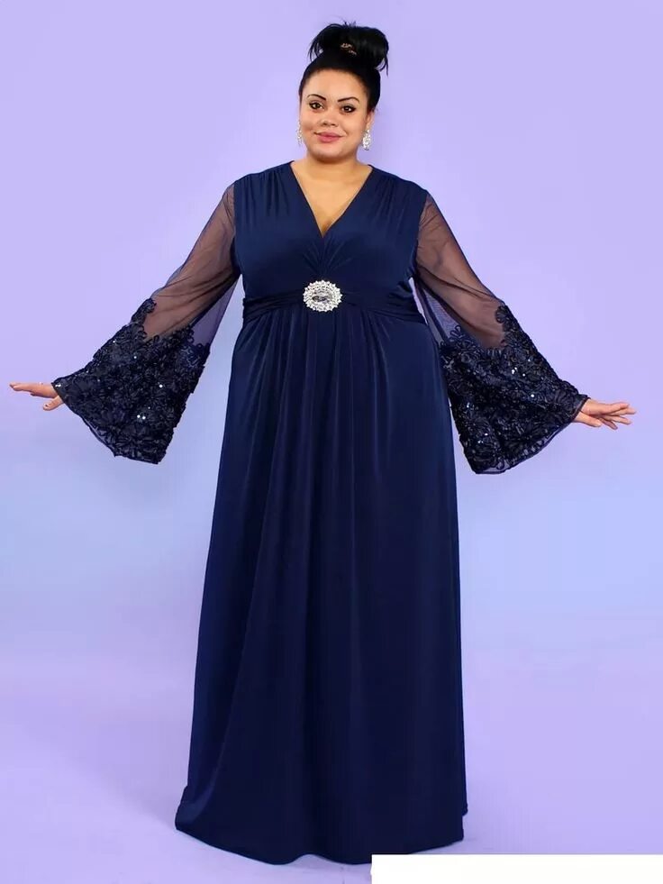 Платья для больших женщин фото Pin on для полных