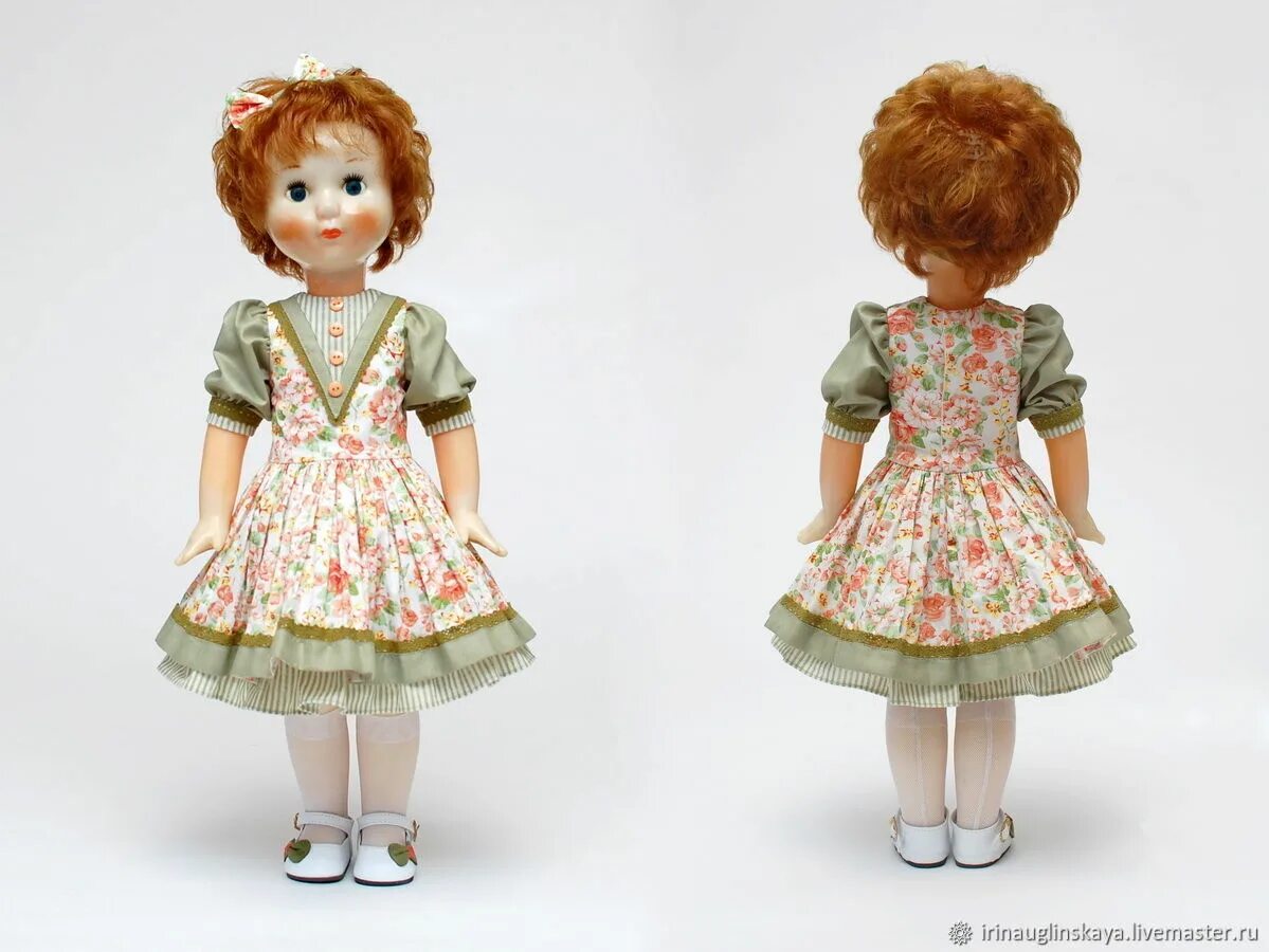Платья для куклы ссср фото Одежда для советской куклы. Комплект одежды для куклы СССР в интернет-магазине Я