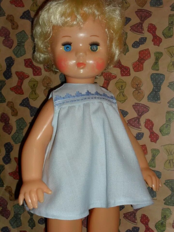 Платья для куклы ссср фото Цветочки, вишенки или горошки? Платья для кукол - Одежда и обувь для кукол своим