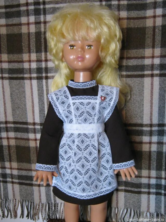 Платья для куклы ссср фото Одежда для кукол - Школьная форма для кукол СССР Нины, Марины, Наташи купить в Ш