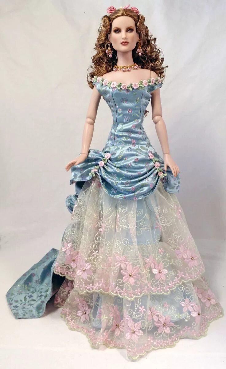 Платья для кукол фото LJILJANA Одежда для барби, Образцы кукольных платьев, Викторианские платья