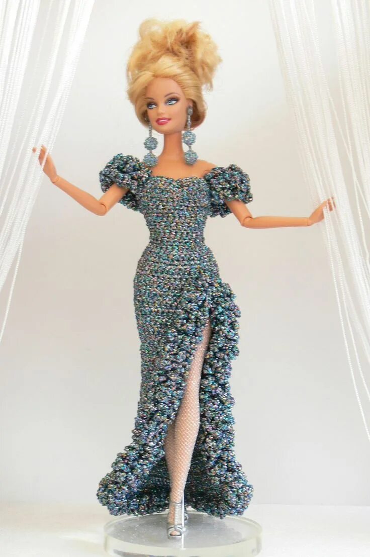 Платья для кукол фото Handmade Dolls Outfit for Barbie Одежда для барби, Одежда для куколок, Образцы к