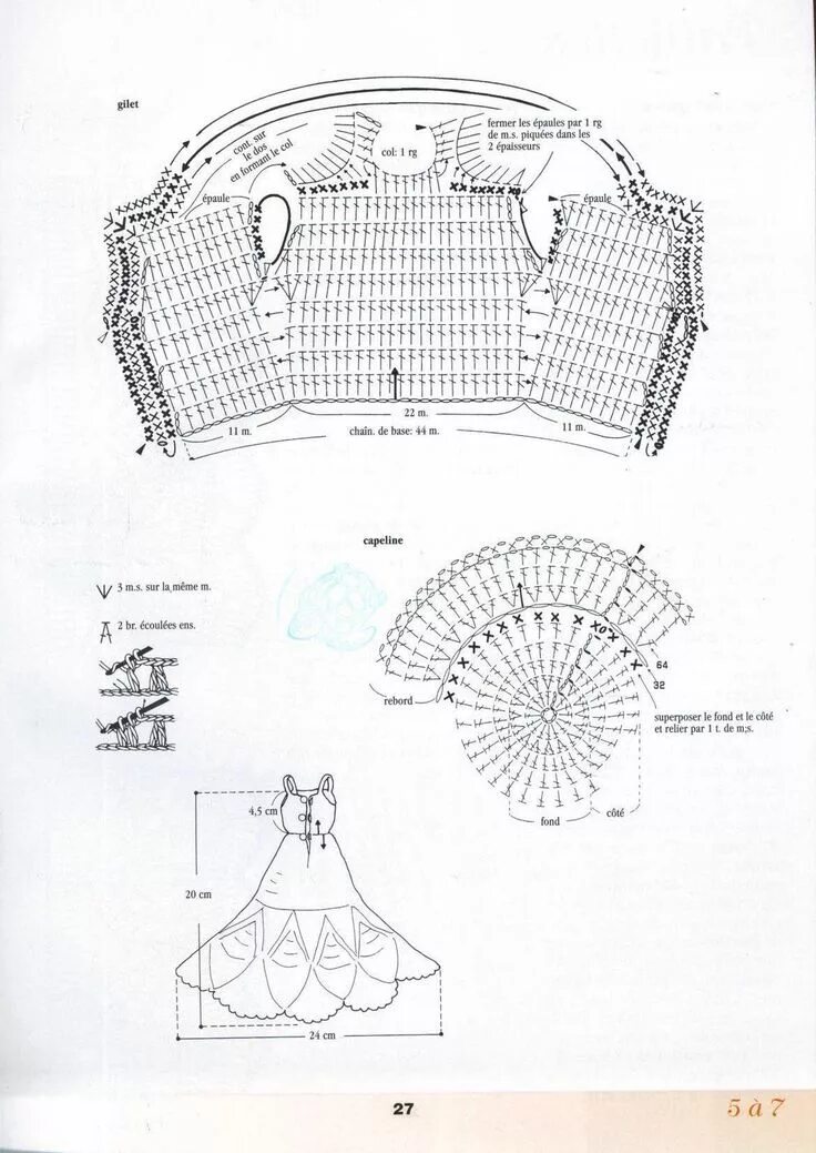 Платья для кукол крючком со схемами 1000 Modelos Barbie Roupas E Costura