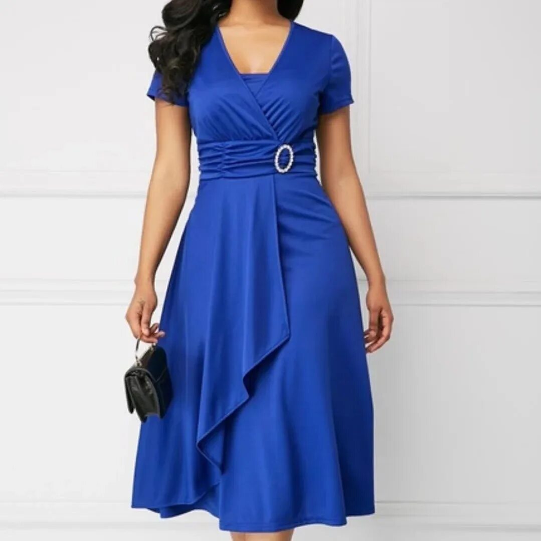 Платья для маленьких женщин фото Женские Вечерние Платья Больших Размеров,Длинное Асимметричное Платье Из Молочно